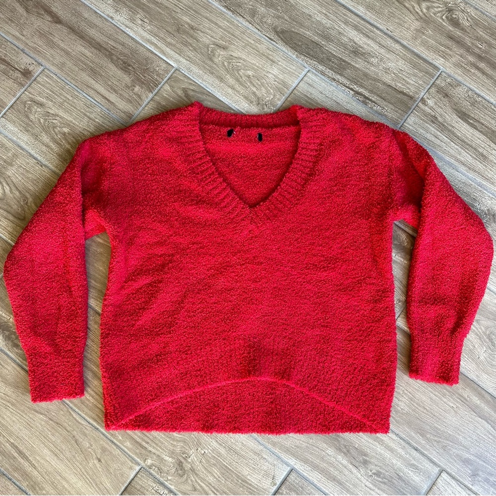Super soft v-neck sweater